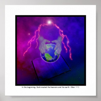 Pôster Power of Gods Word no bkgd