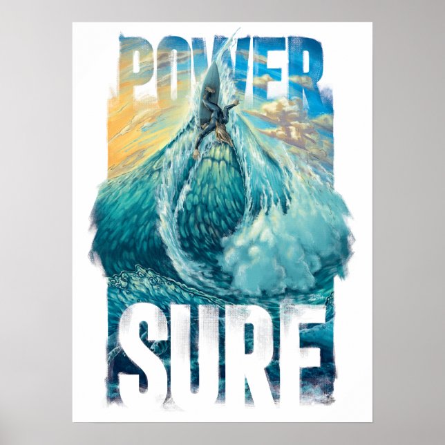 Poster Power Surf (Frente)