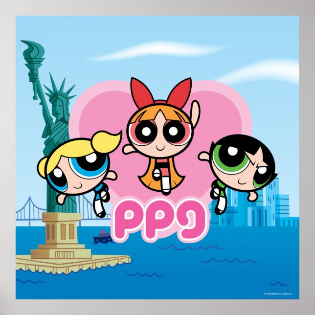 Poster Powerpuff Girls Team Incrível (Frente)