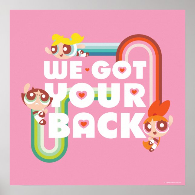 Poster Powerpuff Girls: We Got Your Back (Frente)