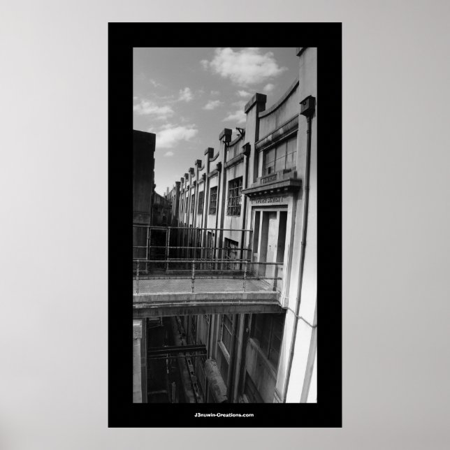 Pôster Powerstation Antiga (Frente)