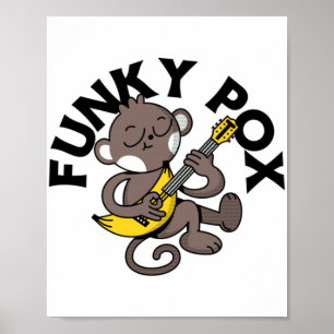 Poster Pox Funky Pox Macaco