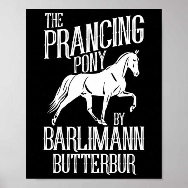 Poster Pôy Horse Hornback (Frente)