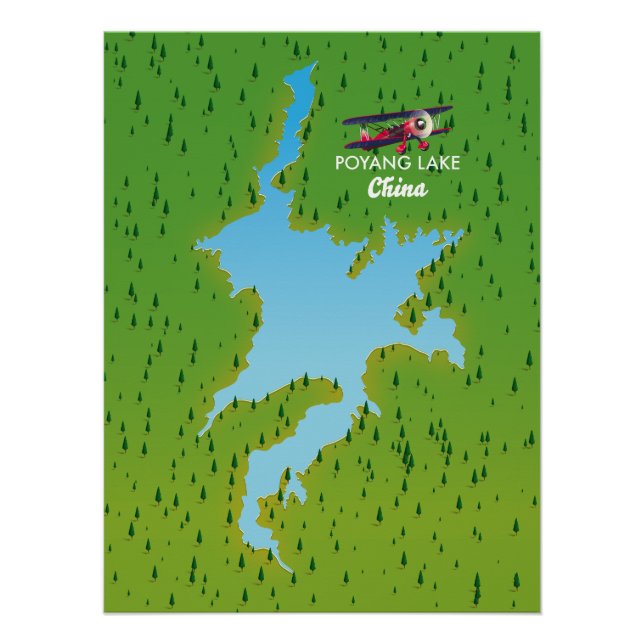 Pôster Poyang Lake (Frente)