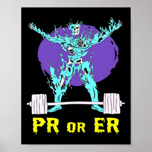 Poster Pr Ou Er Gym Welevaging Bodybuilding Musclebuil
