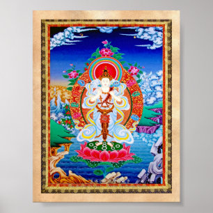 Pôster Prabhutaratna Buddha orientação Legal Padmakumar