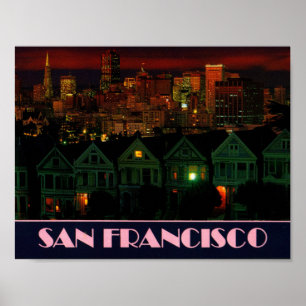 Poster Praça Alamo São Francisco