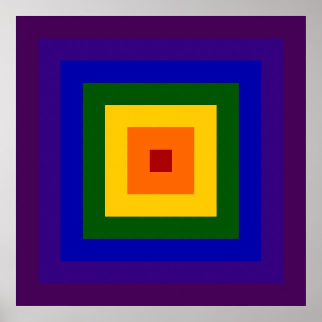 Poster Praça Arco-íris (Frente)