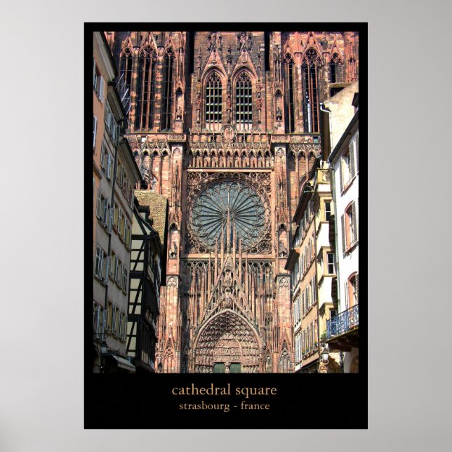 Pôster praça da catedral (Frente)