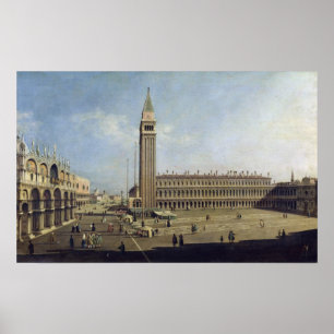 Pôster Praça San Marco, Veneza
