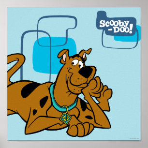 Pôster Praças Retro Scooby Doo Deitado