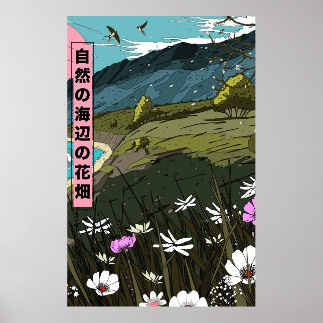 Poster Prado Costeiro da Natureza (Frente)
