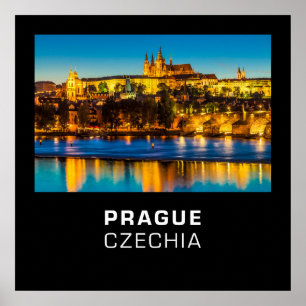 Poster Praga 002D - Cidade do Ouro