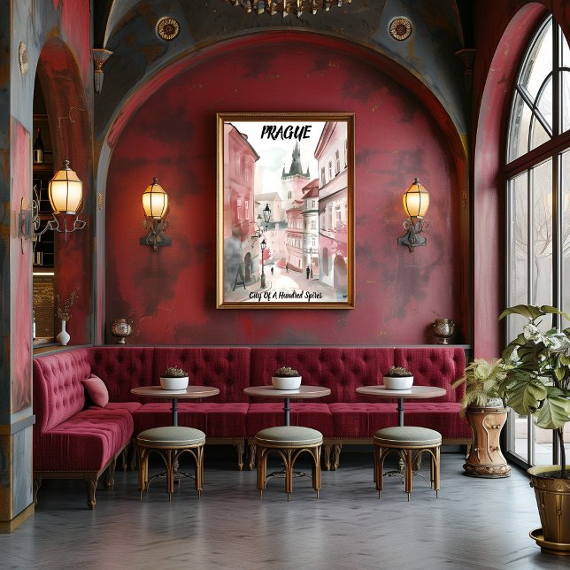 Pôster Praga - Ciudad de las Cien Torres (Criador carregado)