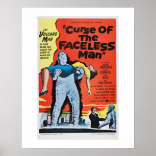 Poster Praga do homem sem cara