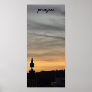 Poster Praga - Tcheco