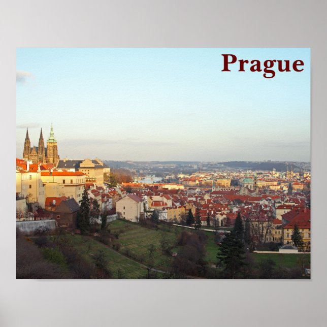 Poster Prague panorama (Frente)