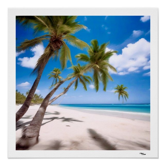 Pôster Praia (Frente)