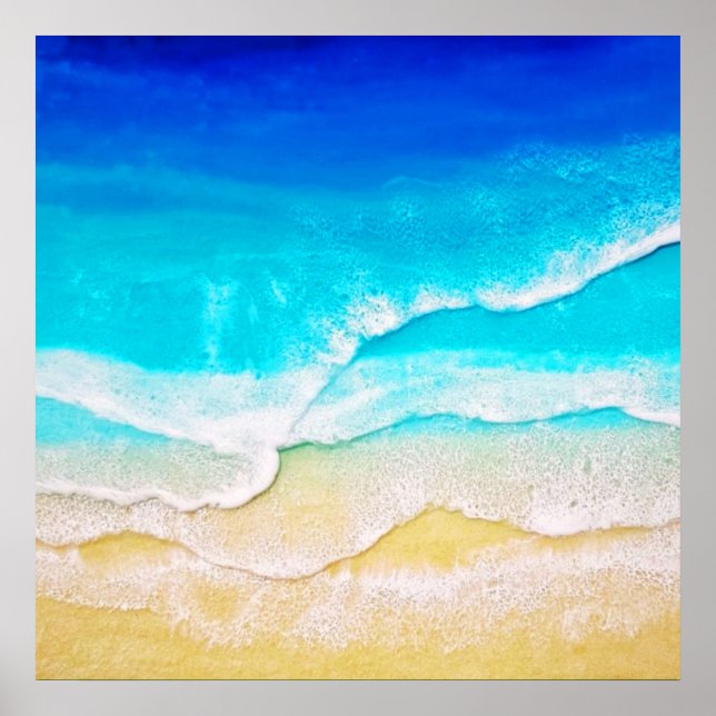 Poster Praia (Frente)