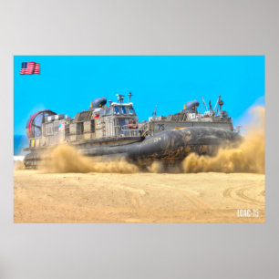 POSTER PRAIA ASSAULT - LCAC-75