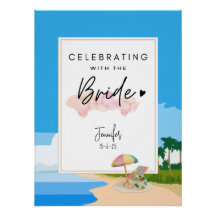 Praia Bachelorette | Festa de tendas personalizada