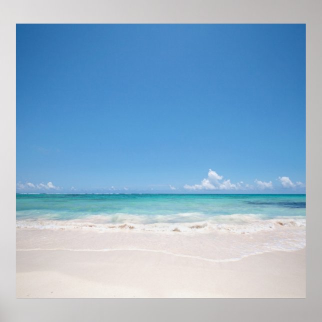 Pôster Praia Backgroud (Frente)