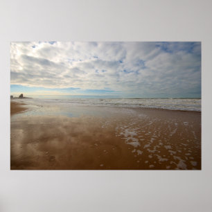 Pôster Praia Bélgica de Ostende