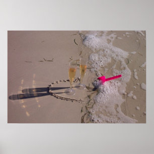 Pôster Praia borbulhante pelo tdgallery