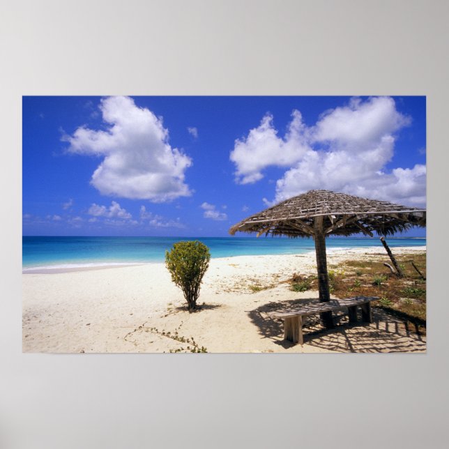 Pôster Praia Coco Point, Barbuda, Antigua (Frente)