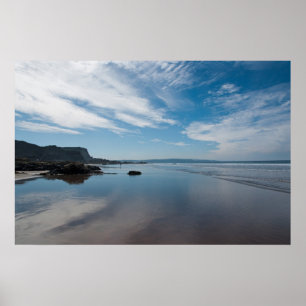 Pôster Praia Cornualha de Bude