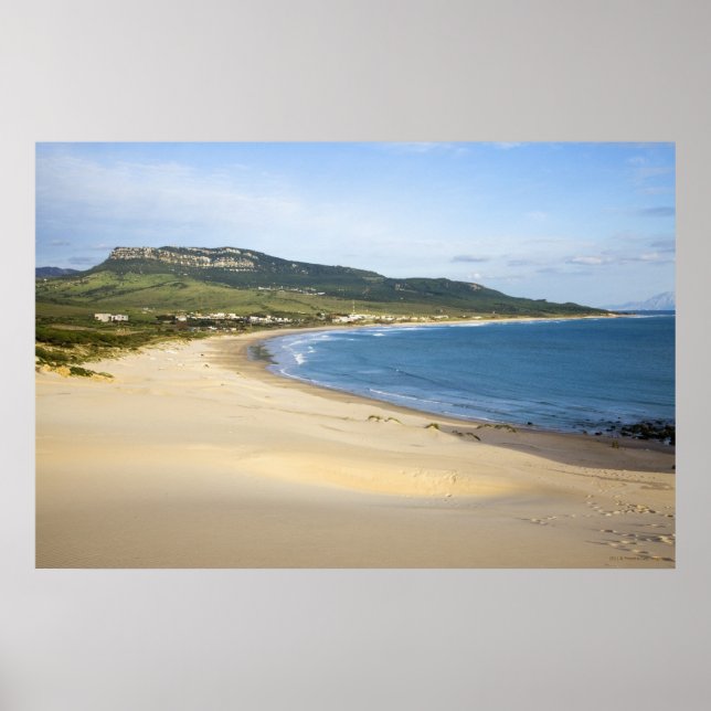 Poster Praia Costeira Ao Longo Da Costa Perto De Tarifa (Frente)