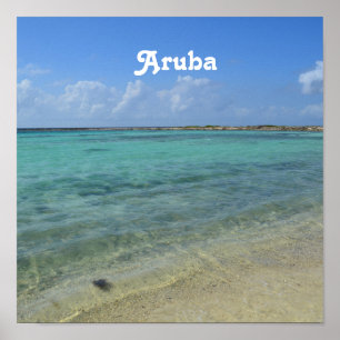 Pôster Praia de Aruban
