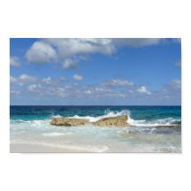 Praia de Great Guana Cay, Bahamas