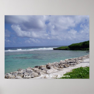 Pôster Praia de Guam