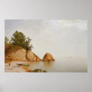 Poster Praia de John Frederick Kensett em Beverly