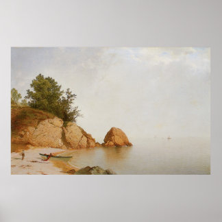 Poster Praia De John Frederick Kensett Em Beverly