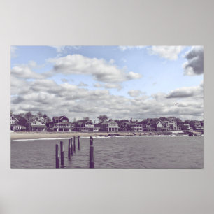 Poster Praia de Madison, Connecticut