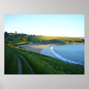 Poster Praia de Porthcurnick
