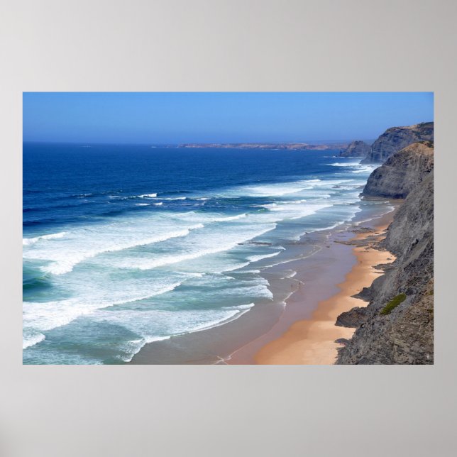 Poster Praia de Portugal (Frente)