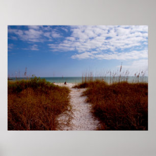 Poster Praia de Sanibel