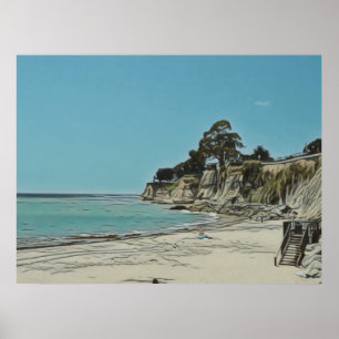 Poster Praia do Capitola
