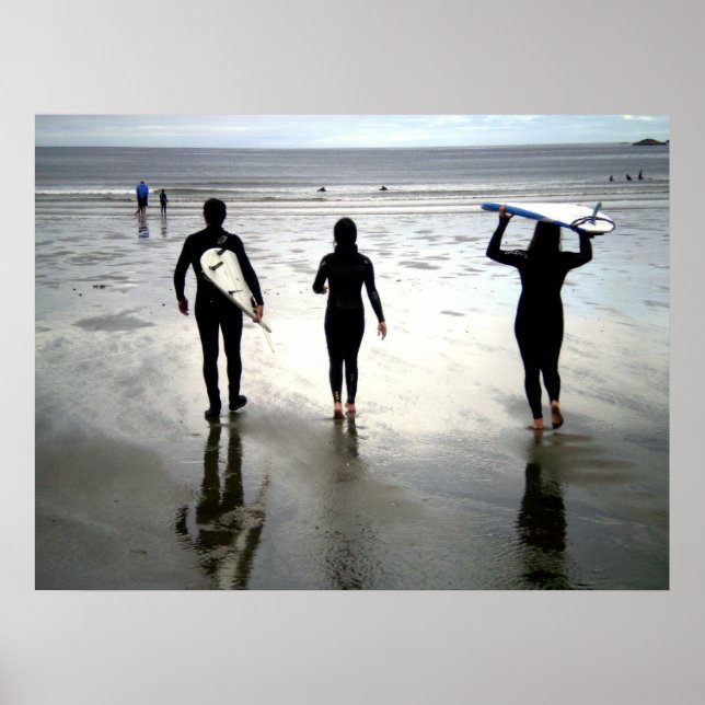 Pôster Praia do Tofino (Frente)