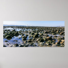 Poster Praia do Velho Homem - Praia do Estado de San Onof