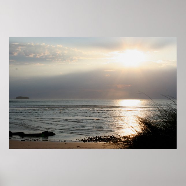 Pôster Praia dos Cinco Dedos, Inishowen (Frente)