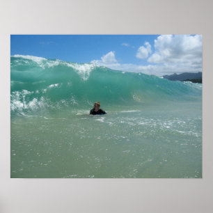 Poster Praia dos Pounders em Oahu