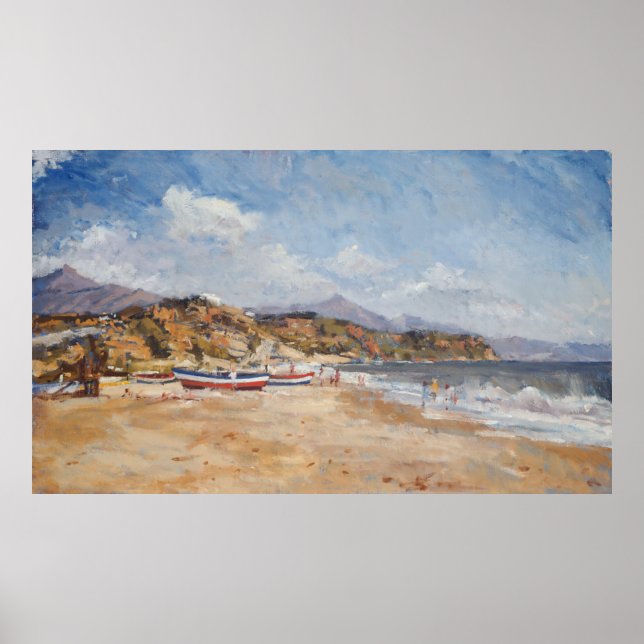 Poster Praia e Montanhas Nerja 2001 (Frente)