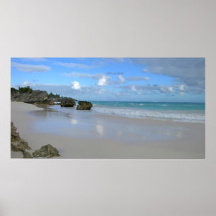 Poster Praia em ferradura