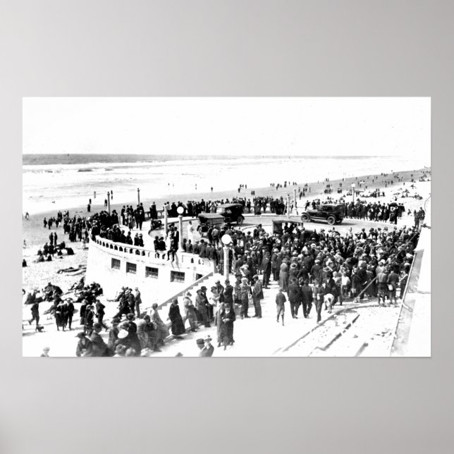 Poster praia litoral e Promenade Fotografia 2 (Frente)