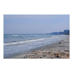 Pôster Praia Mamaia no Mar Negro – Constanta Romênia Impr