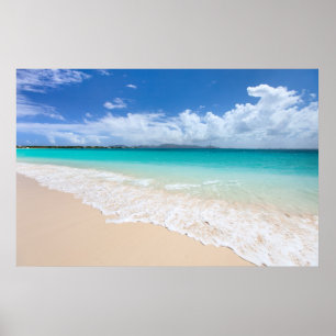 Poster praia oceânica